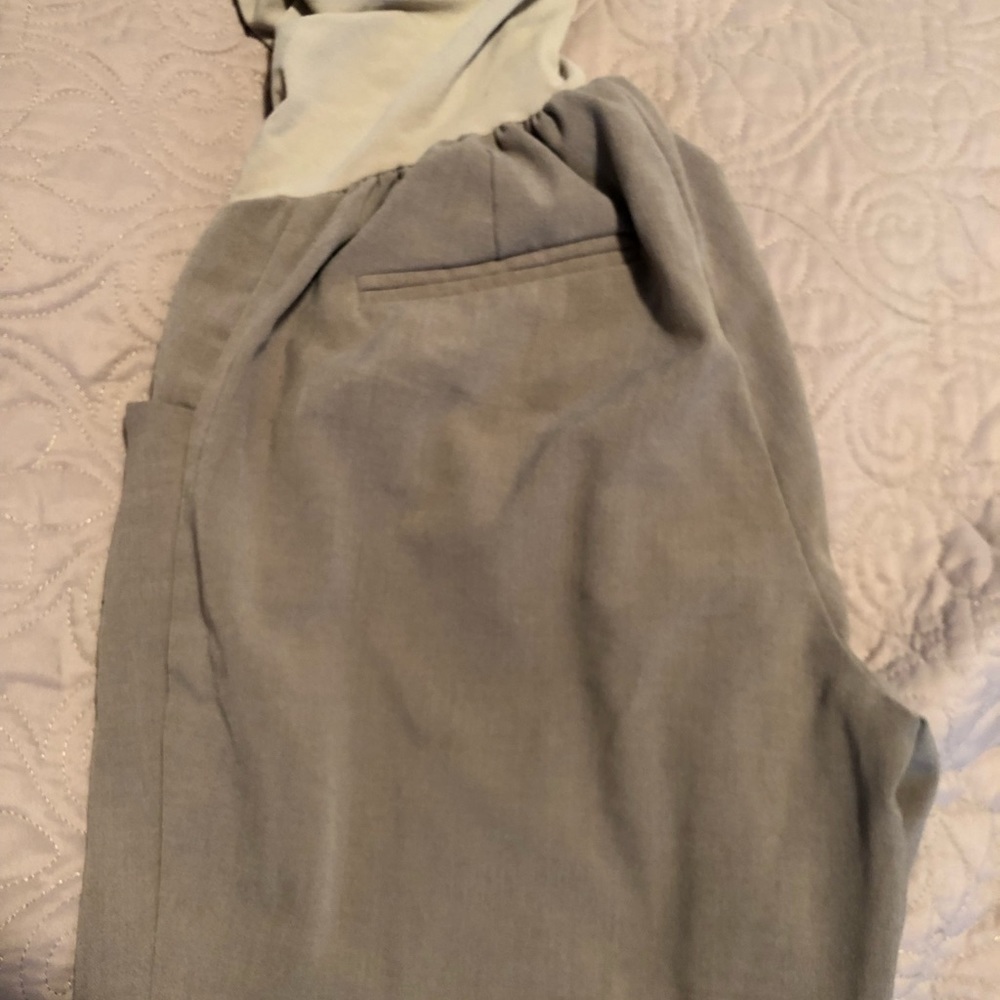 Motherhood Maternity Tan Slacks S - Picture 6 of 6